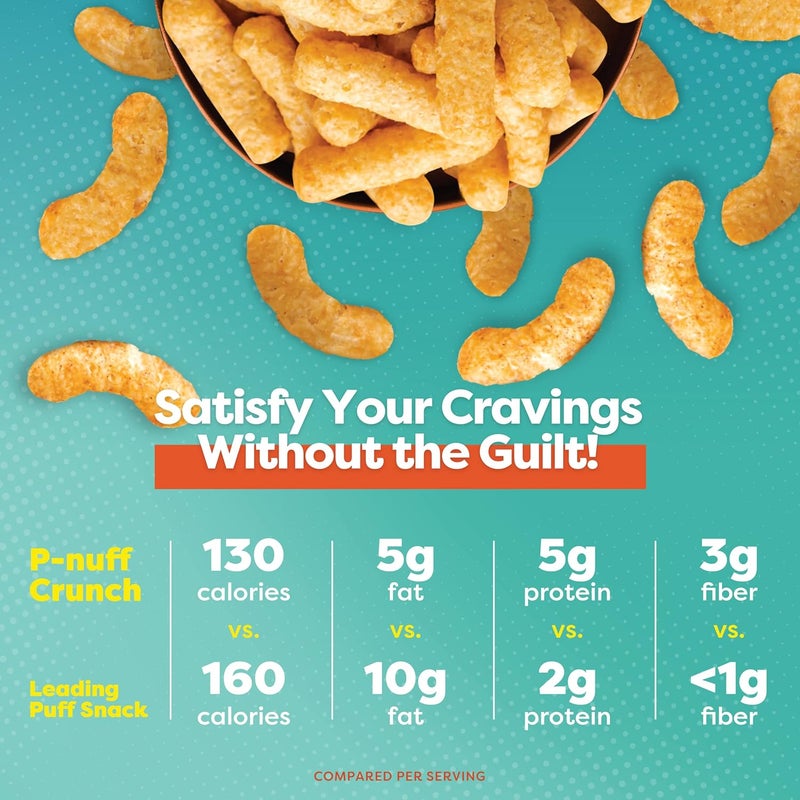 Pnuff P-nuff Crunch Roasted Peanut Puffs - 3-Pack - Image 4